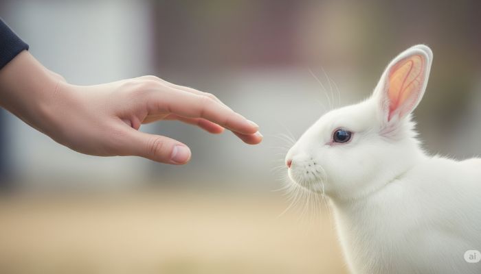 Rabbit don't like being picked up