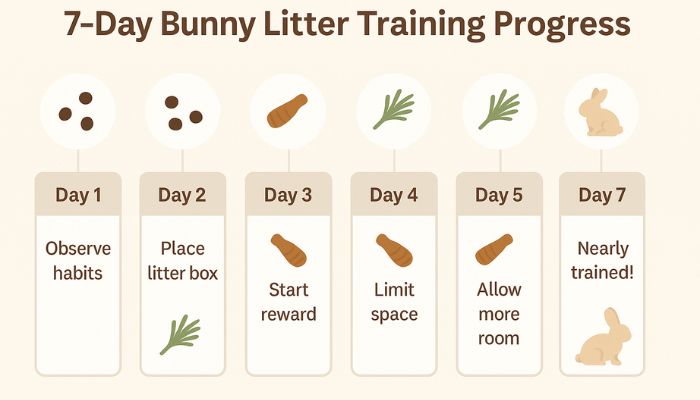 bunny litter box training timeline and How to Train a Rabbit to Use a Litter Box
