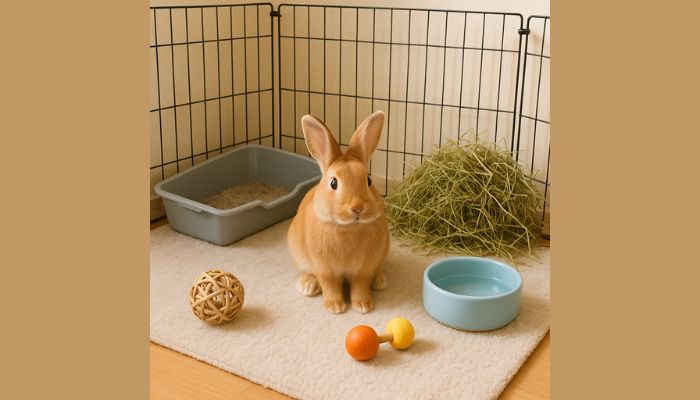 Litter Train a Rabbit