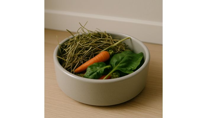 rabbit food left uneaten - possible illness symptom