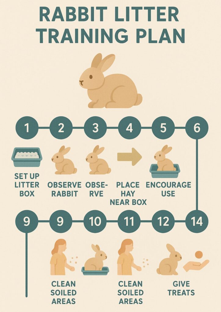 RABBIT LITTER TRAINING PLAN